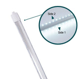 switch to led double sides led tube lights shop
