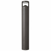 42 Inch Bronze Round Flat Top LED Bollard Light – 24W, Selectable 3000K/4000K/5000K Color Temperature, Type V Distribution, 120‑277 VAC, 3,120 Lumens, IP65 Waterproof, UL & DLC Certified, Outdoor Pathway, Landscape & Security Lighting – 5-Year Warranty