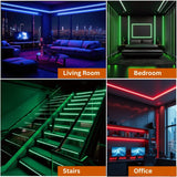 uses caese of 12V COB LED Strip Light at switchtoled