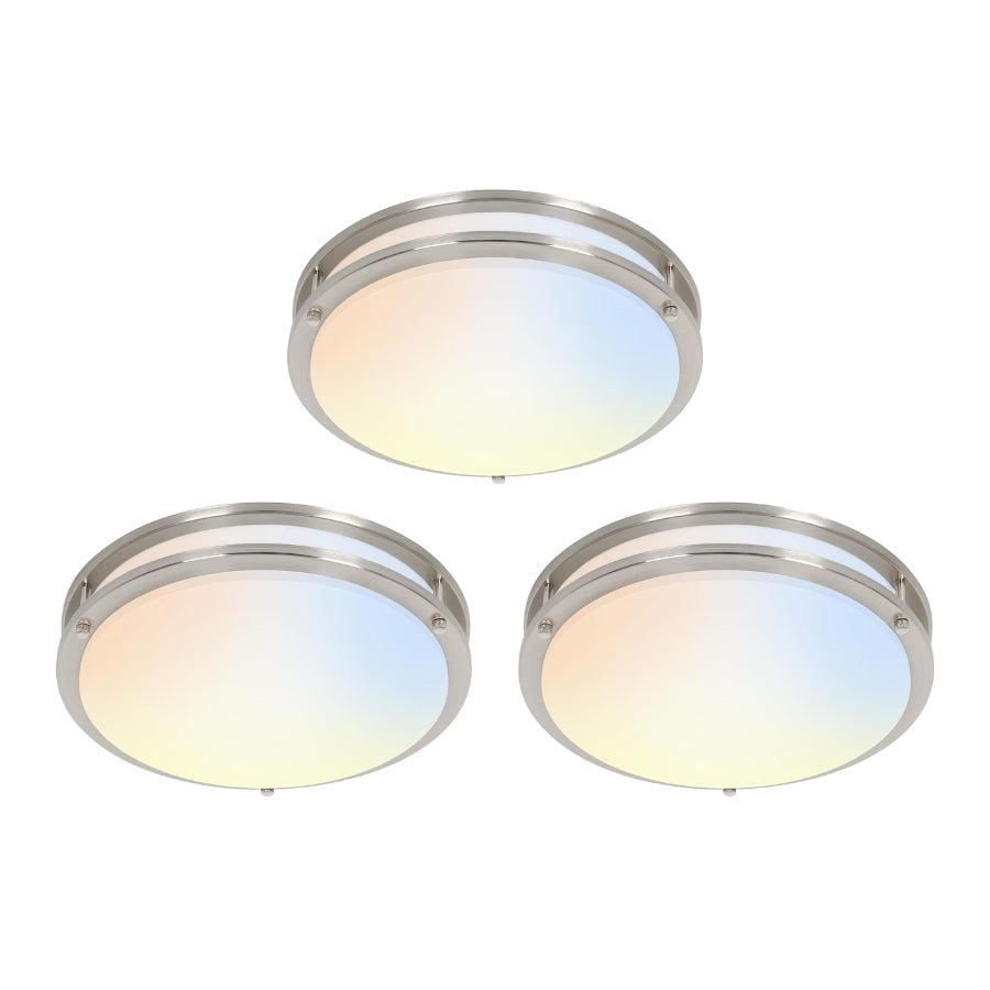 3 Pack 12 inch led downlight at switchtoled