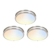 3 Pack 12 inch led downlight at switchtoled