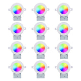 12 pack dimmable rgb led downlights at switchtoled. Shop now