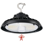 150 UFO LED High Bay Light, Built-in PIR Motion Sensor at SwitchToLED.