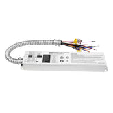 40W LED Emergency Battery Backup Driver, 277-480V High Voltage Input, 310-500V DC Output, 90-Minute Emergency Power for LED High Bay Lights, Commercial Emergency Lighting Driver for Warehouses & Industrial Fixtures