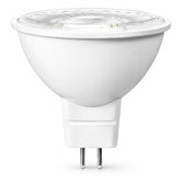 LED MR16 Bulb, 7W (50W Halogen Equivalent), 500 Lumens, 5000K Daylight White, 40° Flood Beam, Dimmable, 12V Low Voltage, GU5.3 Base, UL Damp Rated, Accent & General Lighting