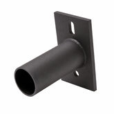 Slip Fitter Adapter Bracket with 2-3/8in O.D. Tenon, Light Fixture Mounting Bracket Rustproof Rainproof for Outdoor Parking Lot Lights, Flood Lights, Post Top Lights, Durable Steel, Dark Bronze