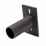 Slip Fitter Adapter Bracket with 2-3/8in O.D. Tenon, Light Fixture Mounting Bracket Rustproof Rainproof for Outdoor Parking Lot Lights, Flood Lights, Post Top Lights, Durable Steel, Dark Bronze