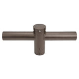 Light Pole Tenon Adapter 2-3/8 Inch OD, Slip Fitter Mount for LED Area Lights & Shoebox Parking Lot Lights, Heavy Duty Aluminum/Steel Pole Top Mount Bracket, Outdoor Commercial Lighting Adapter