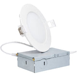 1 Pack 4 Inch LED Recessed Ceiling Light With Junction Box at SwitchToLED
