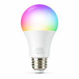 Smart RGB Color-Changing LED Light Bulb, 60W Equivalent, 800 Lumens, 9W E26 Base, 2700K–6500K Tunable White, 16 Million Colors, WiFi App & Voice Control, Works with Alexa & Google Home, Timer & Group Control