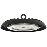 UFO LED High Bay Light, 200W, 28,000 Lumens, 6000K Daylight, 600W MH Equivalent, Slim Design Commercial High Bay Shop Light for Warehouse, Factory, Workshop, Garage & Barn, Ceiling Mount, Plug & Play, 120V, UL Listed