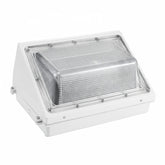 60W/80W/100W LED Wall Pack Light, 7500-12500 Lumens 5000K Daylight, 120-277V 0-10V Dimmable Outdoor Security Light, IP65 Waterproof White Fixture, 400W Metal Halide Equivalent, 5-Year Warranty