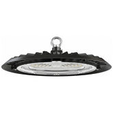 UFO LED High Bay Light, 150W, 19,500 Lumens, 5000K Daylight, 400W MH Equivalent, Slim Design Commercial High Bay Shop Light for Warehouse, Factory, Workshop, Garage & Barn, Ceiling Mount, Plug & Play, 120V, UL Listed