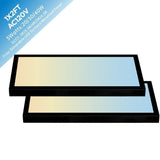 1x2 LED Panel Light Surface Mount dimmable available at switchtoled.com