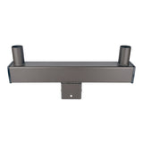 Light Fixture Mounting Bracket - Slip Fitter Tenon Adapter for 2 Lights 3/8 Inch, Street & Parking Lot Area Lights Bullhorn Mount