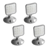 Remote Outdoor Emergency Light Head – Single Head LED Lamp, Weatherproof Emergency Exit Lighting – 3.6V OR 9.6V Volts, 1.7 Watts