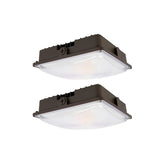 switchtoled 2 pack canopy lights for gas stations