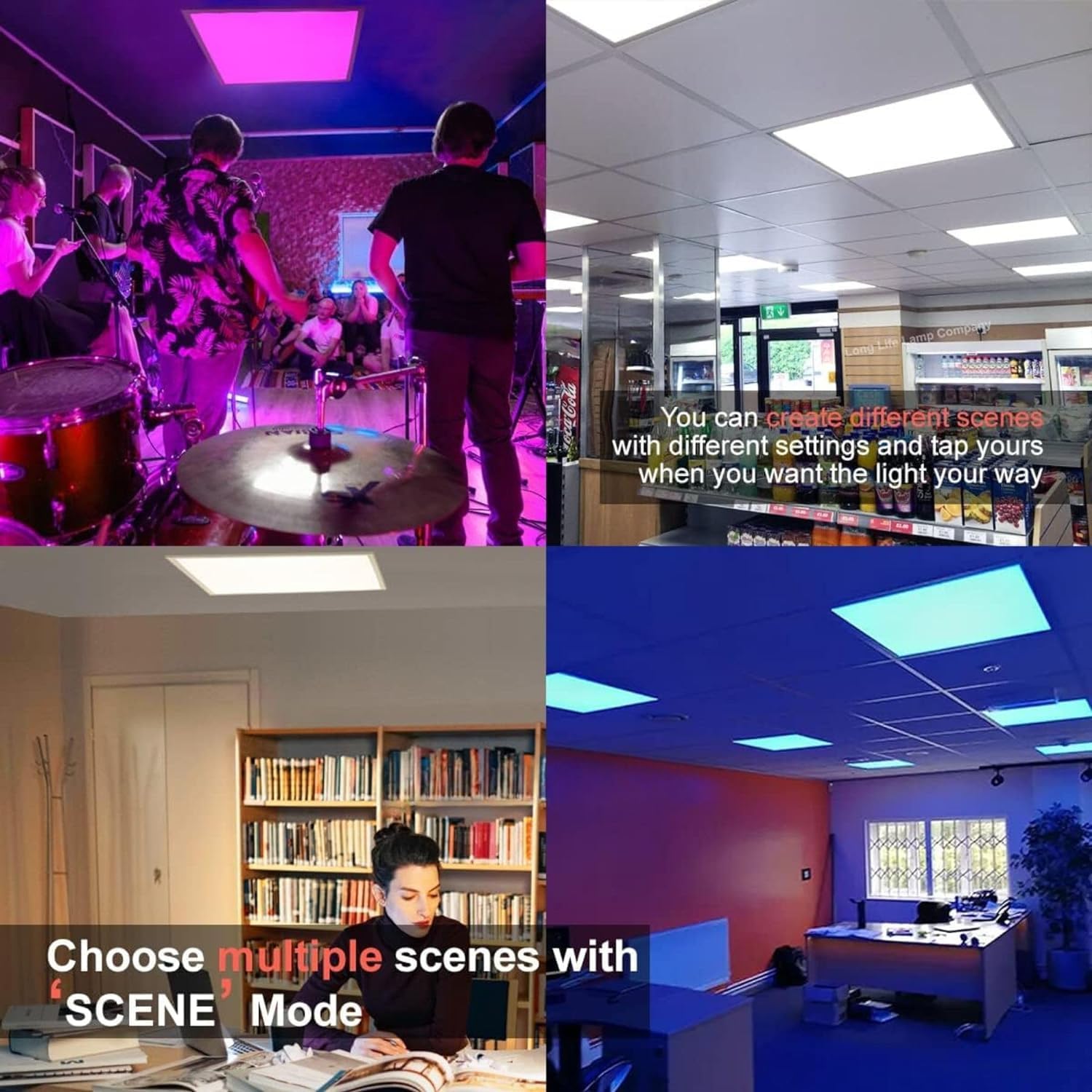 2x2 LED Flat Panel application at switchtoled.com