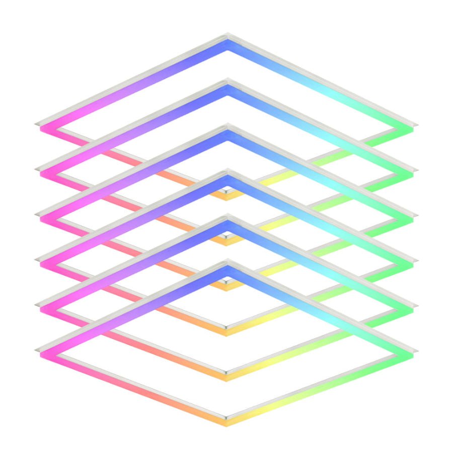 2x2 LED Panel Light – RGB Multicolor Edge-Lit at switchtoled.com