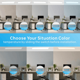 2x4 led flat panel light 5cct selectable color temperature at switchtoled