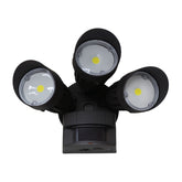 30w 3-head motion activated led outdoor security light