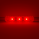 LED Module String Lights – Red/Green/White, 3W/Module, 390LM, 110V/220V, 130LM/W, CRI 90+, IP67 Waterproof, Dimmable, 48FT, UL Certified, 50,000 Hrs Lifespan