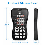 Microwave Motion Sensor Remote Control RC-100 – Wireless Remote for LED Motion Sensor Fixtures, Adjustable Detection Range, Hold Time & Daylight Sensor Settings, Compatible with Microwave Motion Sensor LED Lights