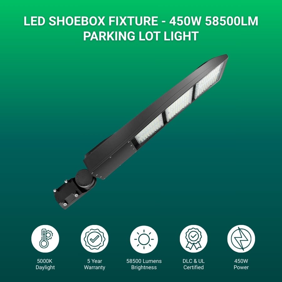 led shoebox lights product features at switchtoled