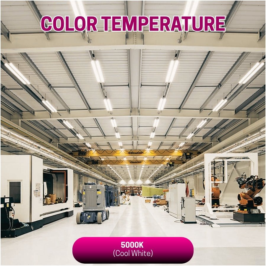 switchtoled 4FT LED Shop Light 5000k color temperature