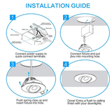 4 Inch LED Recessed Light installation guide