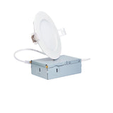 Switchtoled 4 inch led recessed can lights junction box 1 pack