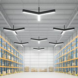 Linking Bracket for Office Lamp – T Shape 3-Way Connector – Black Metal