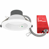 6" Commercial LED Downlight with Emergency Battery Backup at switchtoled