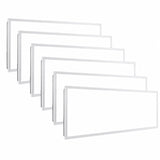 6 Pack 2x4 LED Flat Panel Light at switchtoled.com