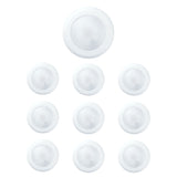 6" Flush Mount Retrofit Disk Downlight, 15W (120W Equivalent), 1200 Lumens, Dimmable, ETL & Energy Star Listed, 90+ CRI