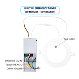 switchtoled 6 inch led downlight with battery backup