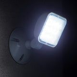 Remote Outdoor Emergency Light Head – Single Head LED Lamp, Weatherproof Emergency Exit Lighting – 3.6V OR 9.6V Volts, 1.7 Watts