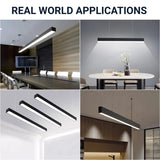 switchtoled 8ft led light fixture real world applications like use in living room, dinning rooms and bedrooms