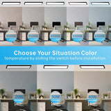 Ceiling Light Fixtures selectable color temperature at switchtoled.com