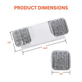 Corded Emergency Light product dimension at switchtoled.com