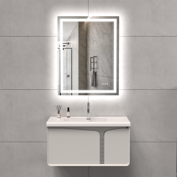 LED Bathroom Mirror Lights 28x36 Inch at switchtoled.com