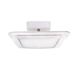 led carport light fixtures 200w side front veiw