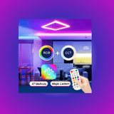 LED Drop Ceiling Lights RGB + CCT at switchtoled.com