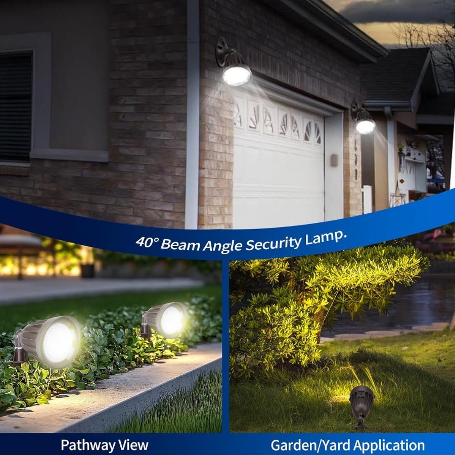 LED Flood Light 40 peam angle security lamp at SwitchToLED