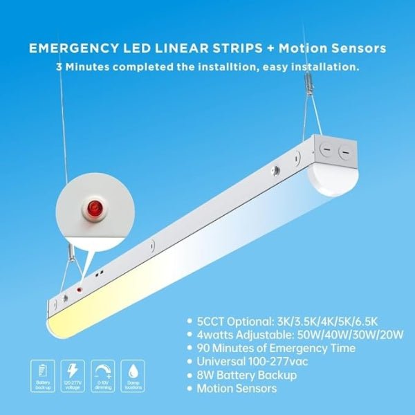 LED Linear Strip Light easy installation at switchtoled.com
