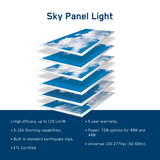 LED Panel Light 2x4 – Sky Panel light at switchtoled.com
