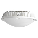 LED Round Canopy Light 30W/40W/60W Selectable, 5400-10800 Lumens, 5000K Daylight,