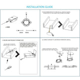 How to install guide for LED can lights at switchtoled