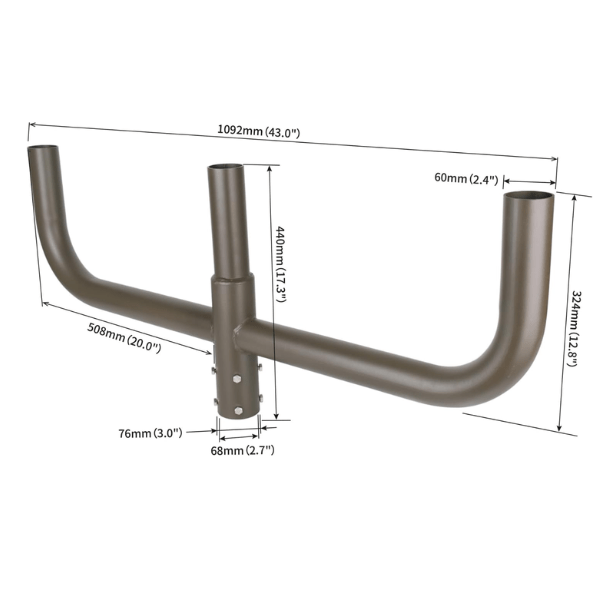 Outdoor Lighting Fixtures measurements at switchtoled.com