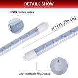 led lights to replace fluorescent tubes, 48W product dimension